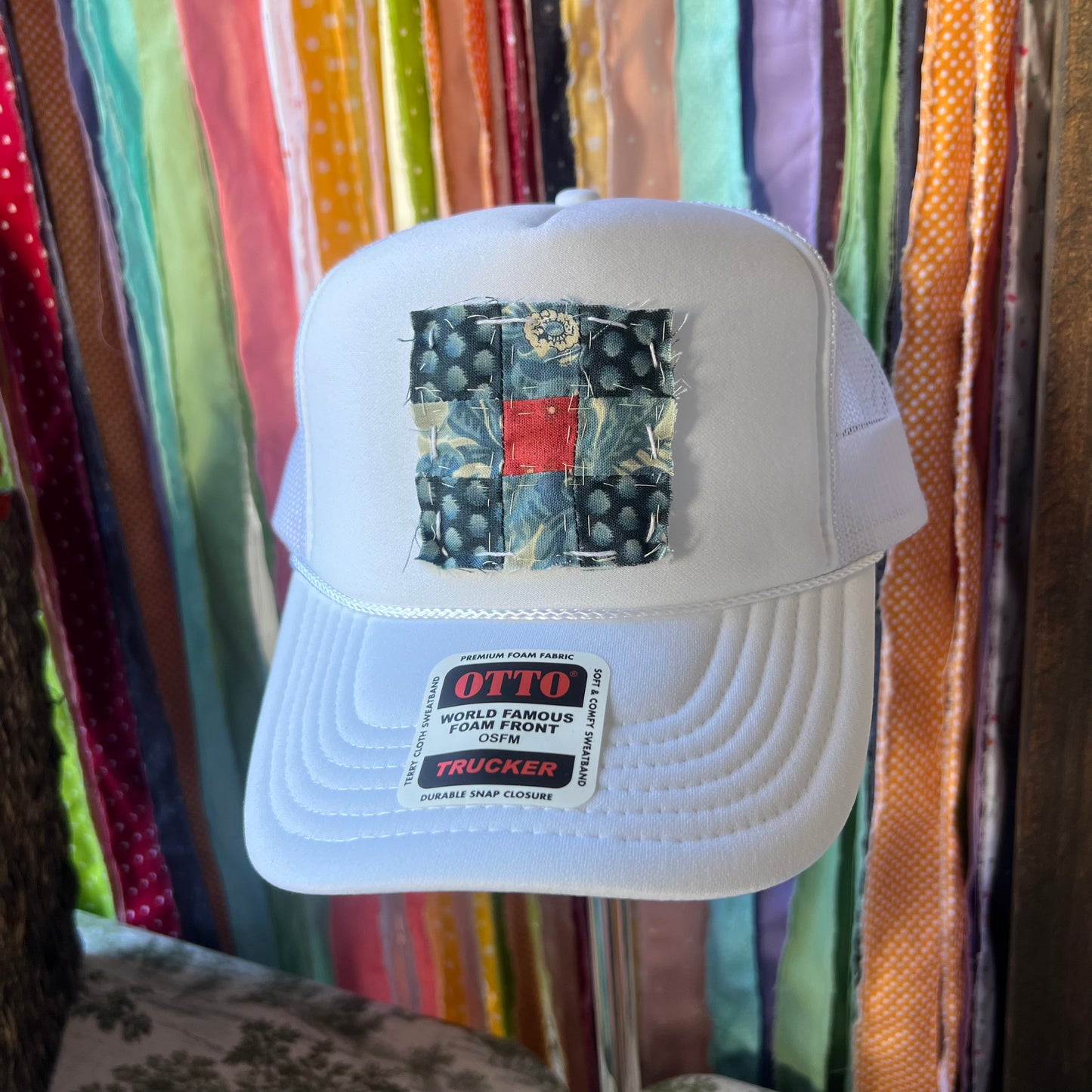 Patchwork Trucker Hat