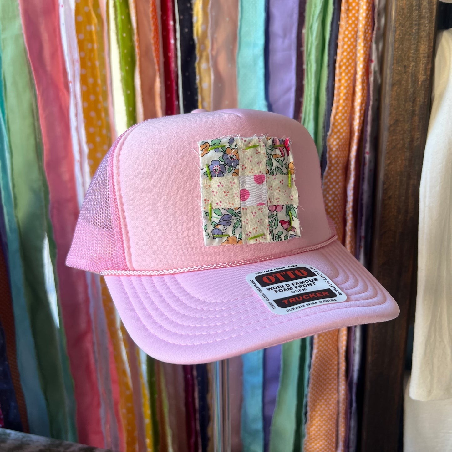 Patchwork Trucker Hat