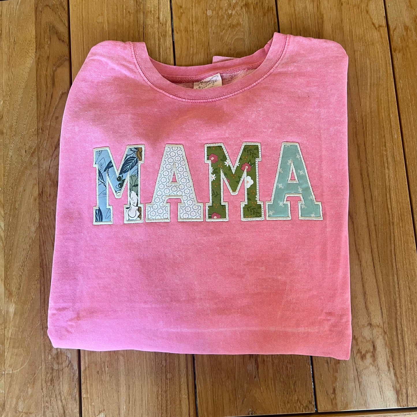 MAMA Applique Sweatshirt