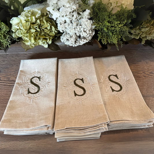 Personalized Linen Napkins