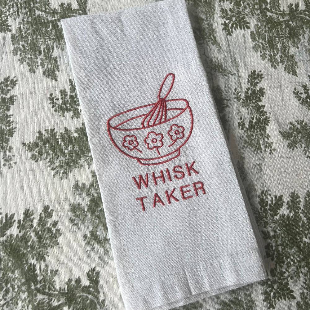 Whisk Taker Tea Towel