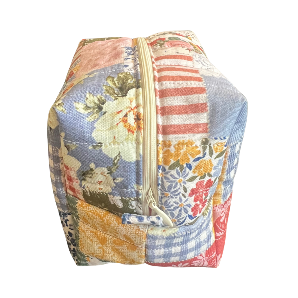 Handmade Quilted Toiletry Case