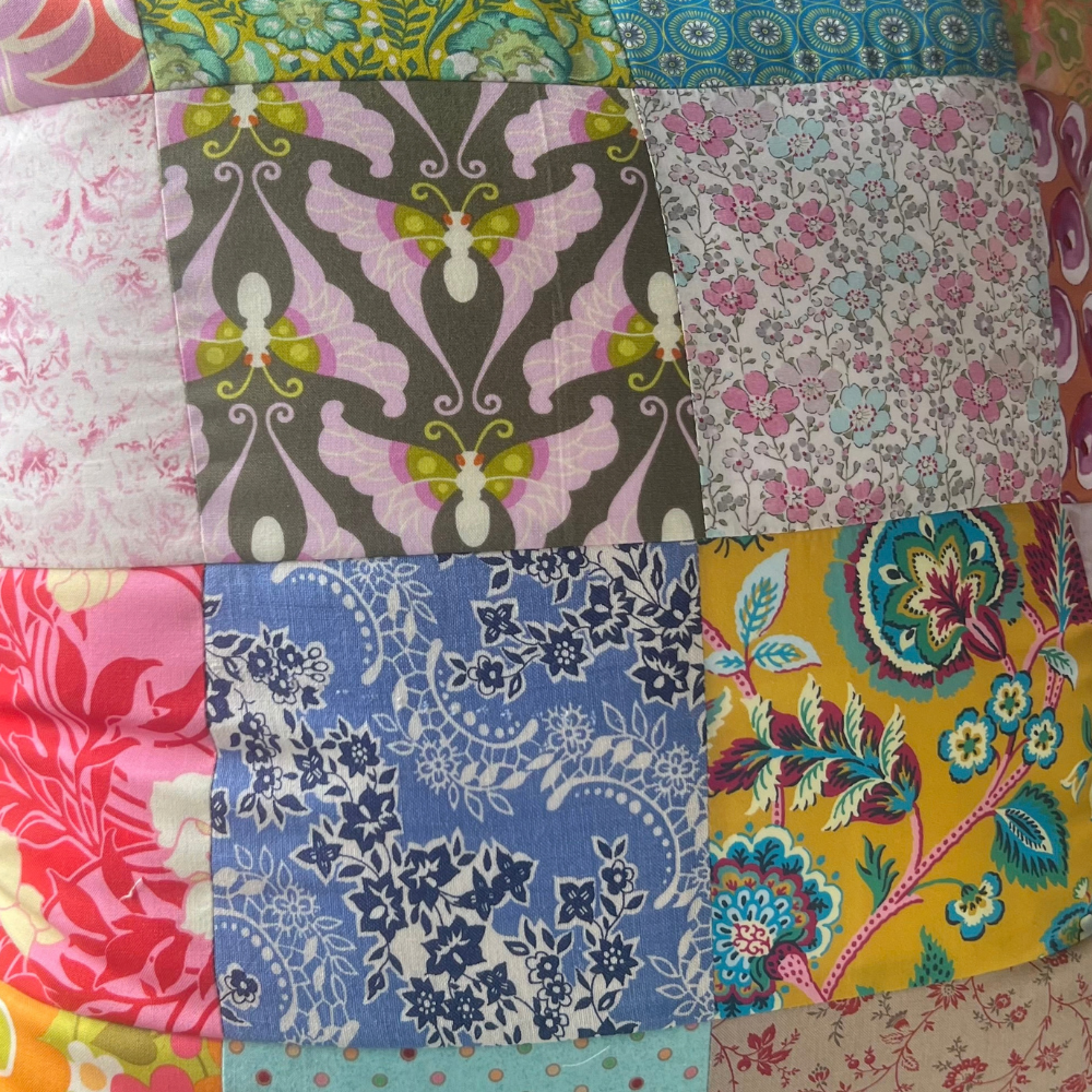 Quilted Patchwork Pillow