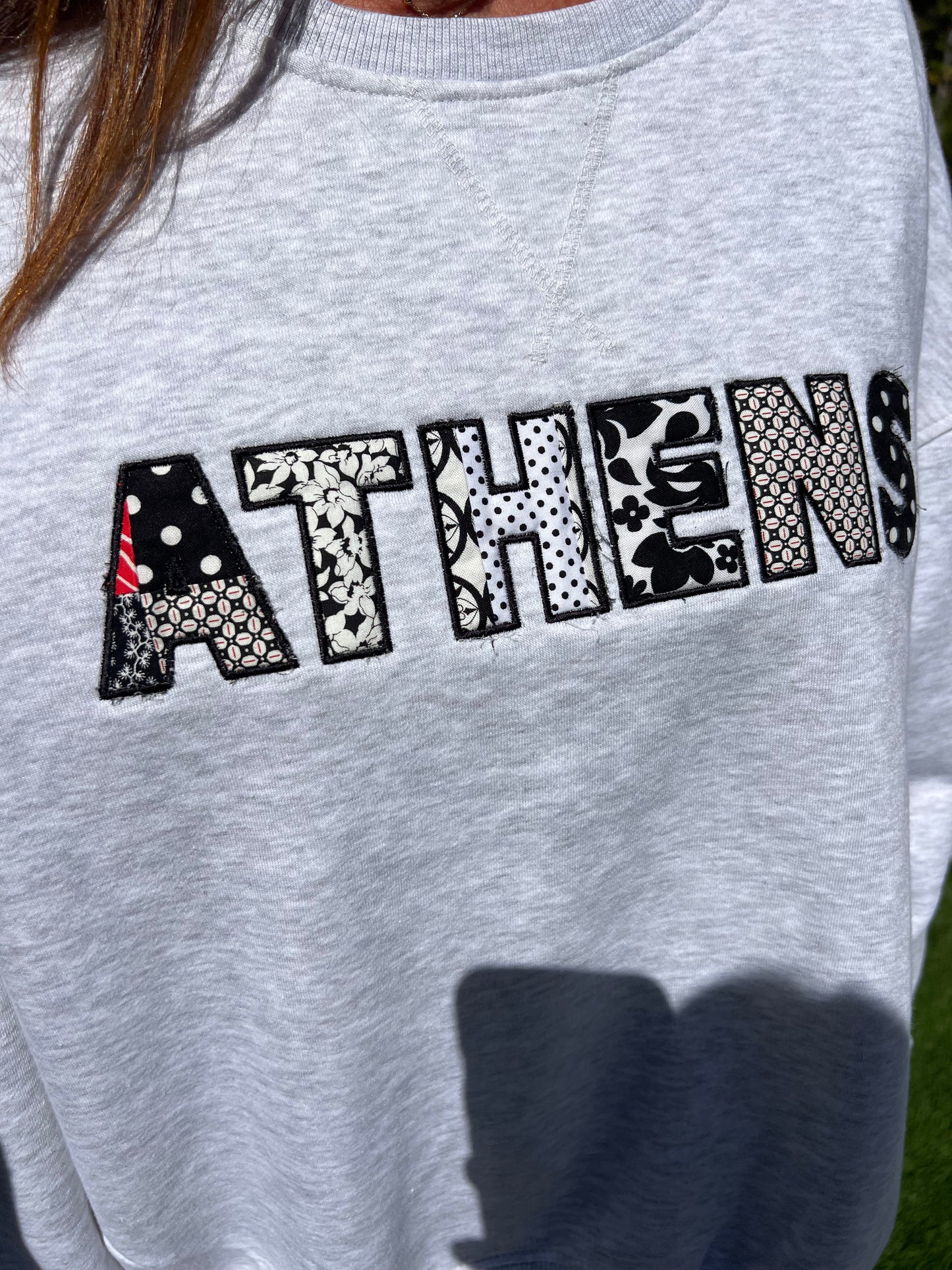 ATHENS Applique Sweatshirt
