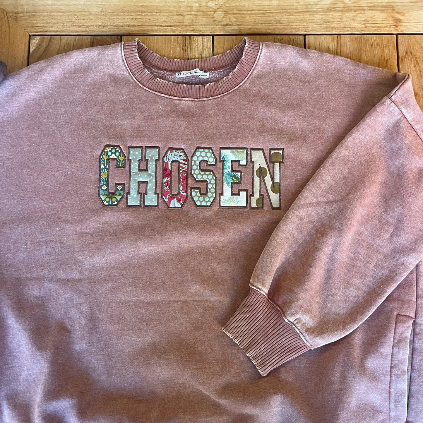 CHOSEN Applique Sweatshirt