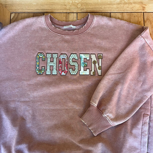 CHOSEN Applique Sweatshirt