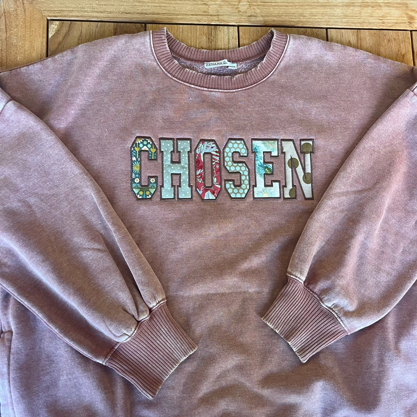 CHOSEN Applique Sweatshirt