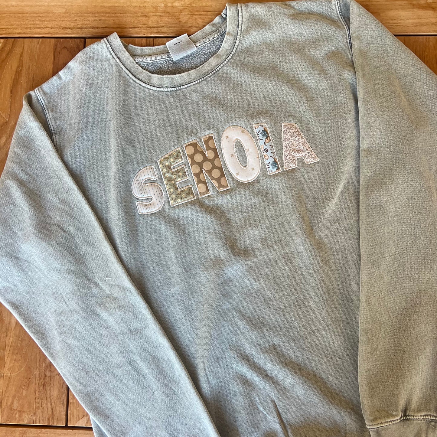 Senoia Applique Embroidered Sweatshirt