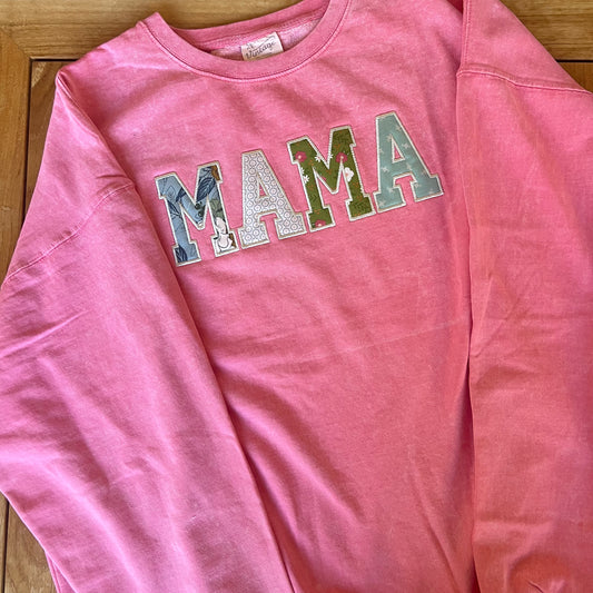 MAMA Applique Sweatshirt