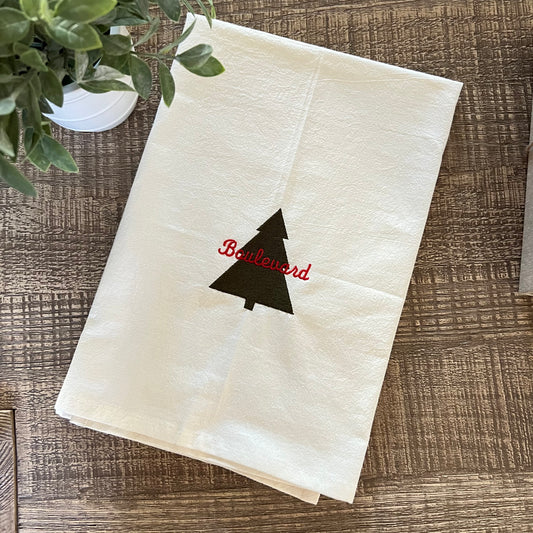 Neighborhood Christmas Tea Towel